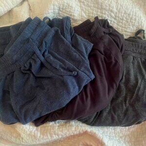 LOT OF 3 - Tommy John Men's Downtime Joggers (Size Large)